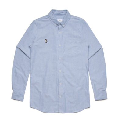 SLIM FIT BLUE POPLIN  Thumbnail
